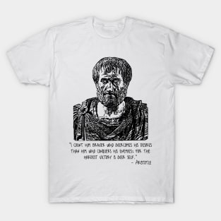 Aristotle Quote T-Shirt